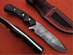 Duck Nutz Damascus Steel Hunting Knife